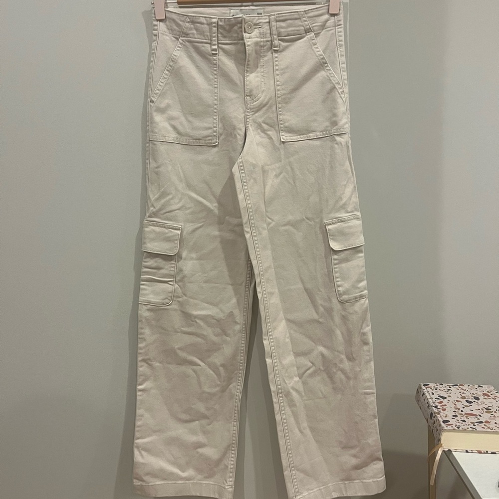 Abercrombie Kids Beige Cargo Pants